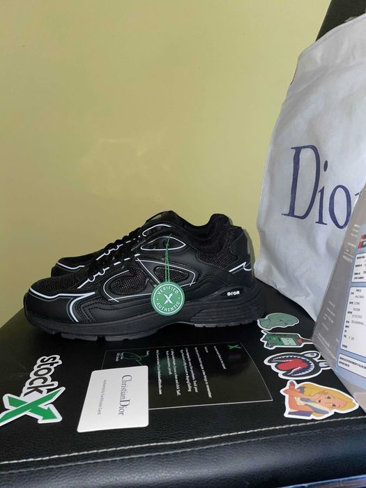 Dior B30 Triple Black (reflective) (40-46)