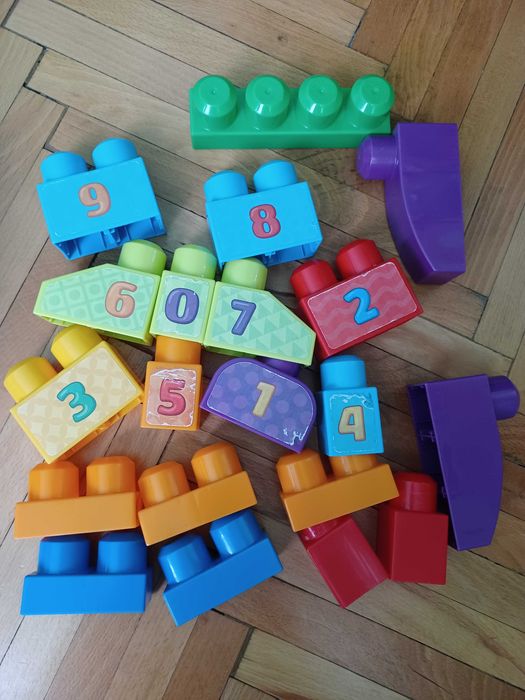 Fisher Price Mega Bloks Моят първи строител Да се научим да броим
