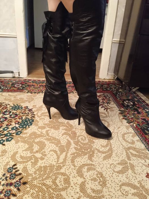 Сапоги кожа 40 размер