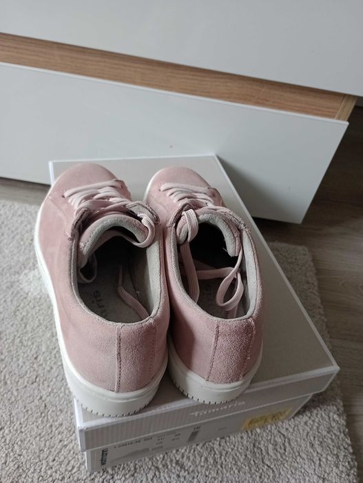 Кецове Tamaris естествен велур