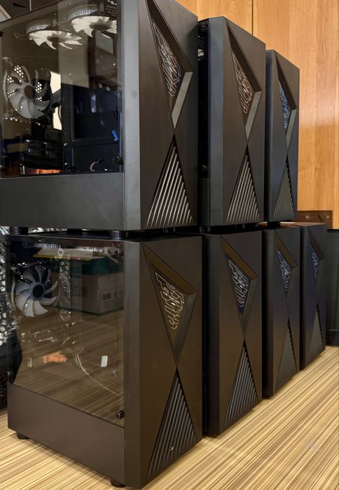 Игровые корпуса Vast Geometric RGB Mini-Tower
