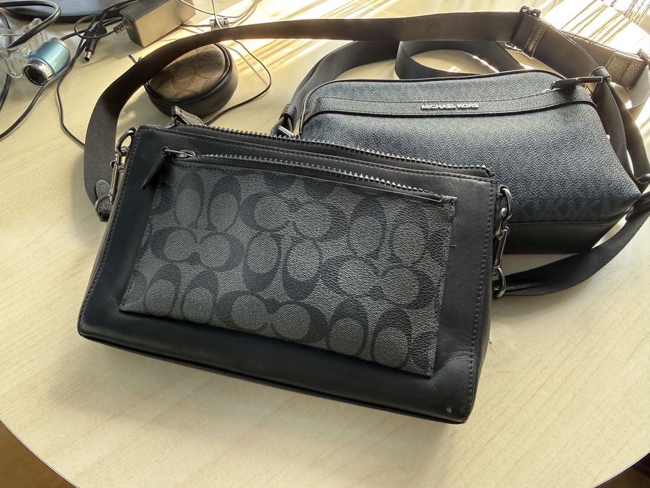 Продам Сумку через плечо COACH мужская