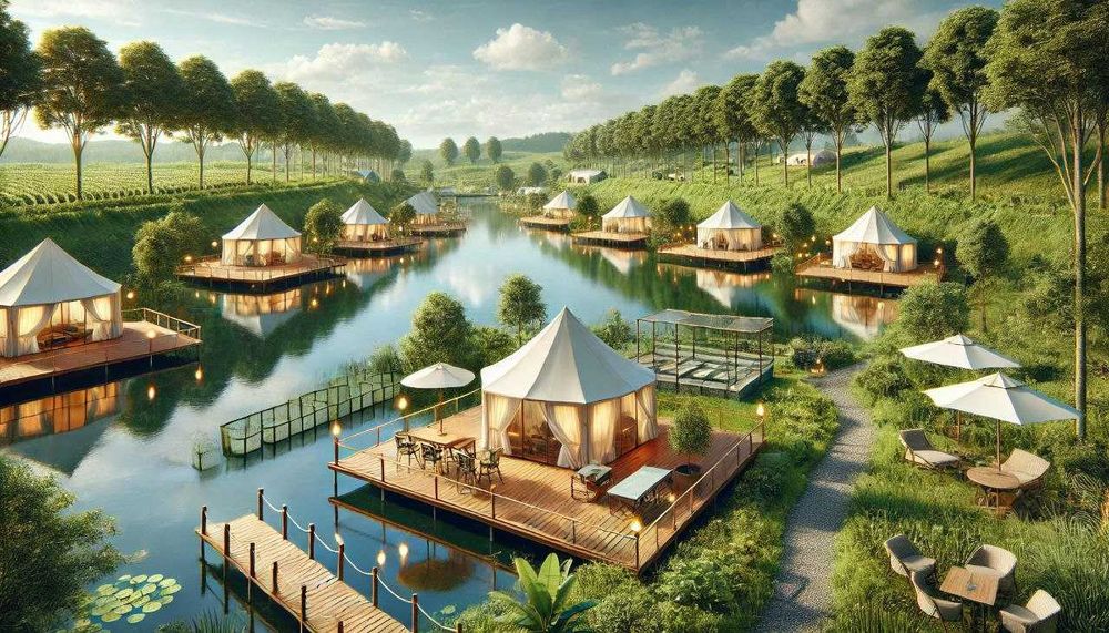 Продается 4гектара на берегу реки на Ташморе
