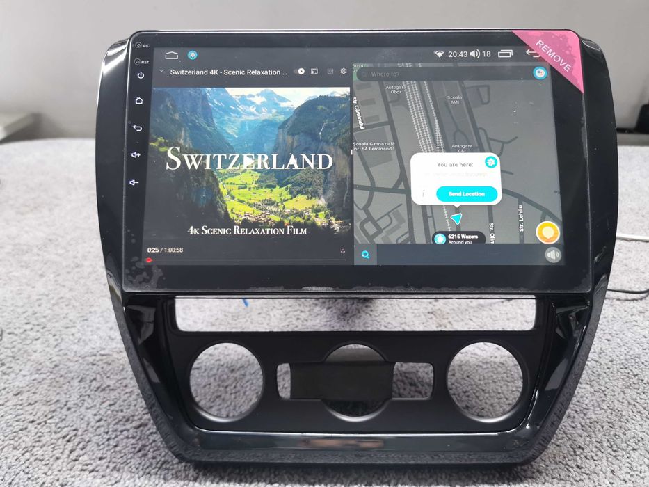 Navigatie Android VW Jetta 2012-2015 octacore 4/64gb QLED