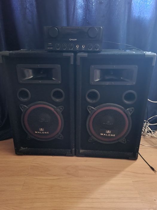 Boxe Malone+amplificator