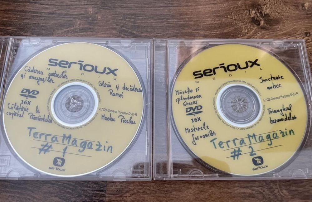 DVD-uri inscriptionate - documentare