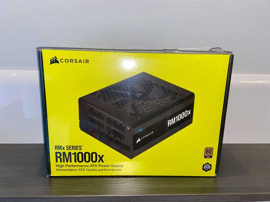 Захранване Corsair RM1000x - 1000 Watt 80 PLUS® Gold Fully Modular PSU
