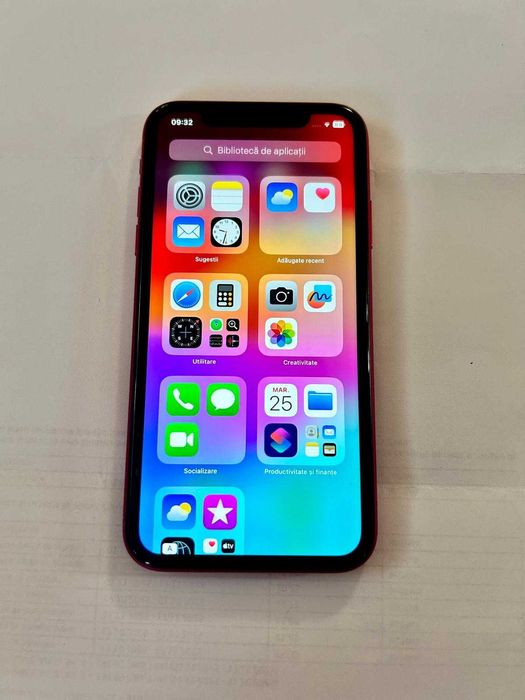 iphone 11 rosu impecabil, bateria 100% neverlock