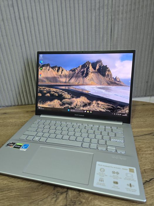 Laptop Asus Pro 14 Oled R7 5800H, RTX 3050, 16gb ssd 500