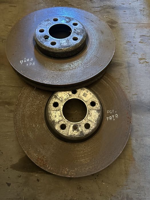 Set discuri frana / Disc frana fata / spate stanga / dreapta BMW F01 F02 F06 F07 F10 F11 F12 F13 F14 seria 5 6 7 - 34 cm 35 cm 37.5 cm motor 2.0 3.0