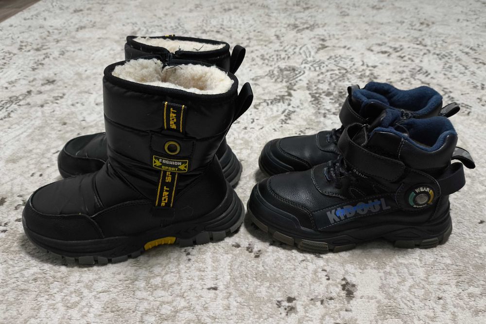 Ботинки и сапожки для мальчика. б/у. 32 размер