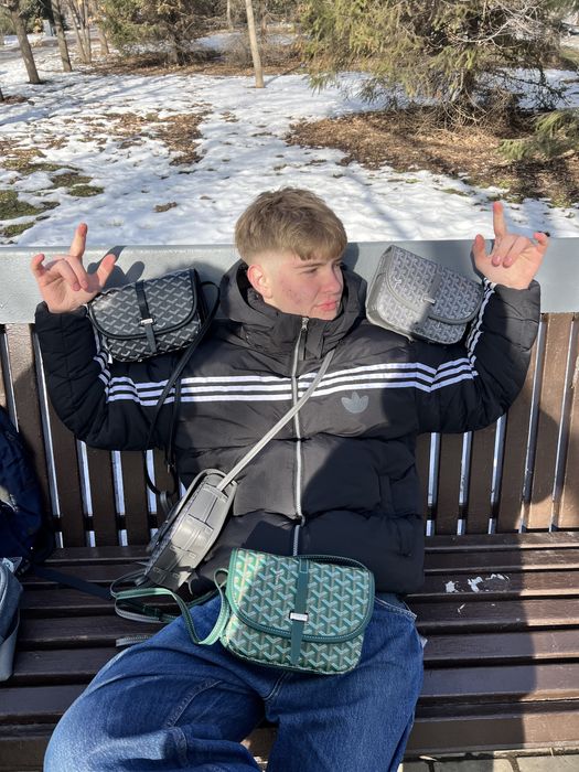 Сумка Goyard (Гоярд) через плечо — новая