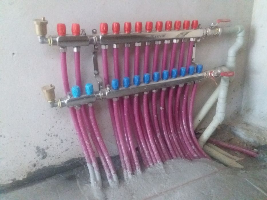 Тёплый пол улитка