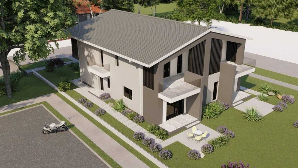 Duplex modern Dumbrăvița - Str. Kepler - 121 mp utili, teren 420 324 mp - Direct proprietar
