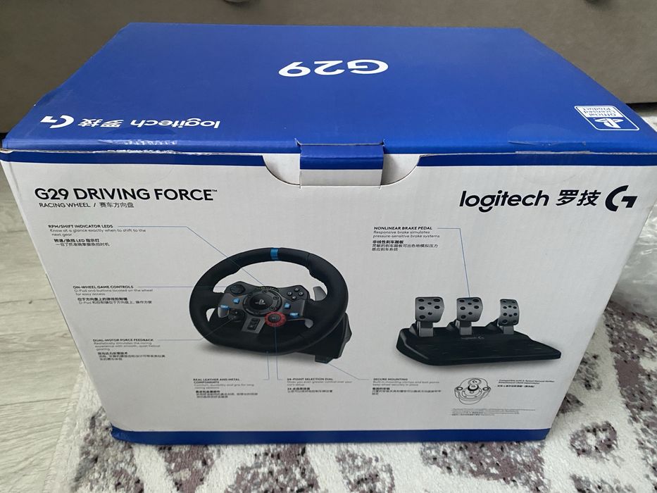 Продам игровой руль logittech g29