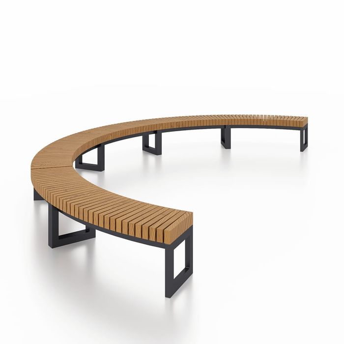 Урный и скамейки