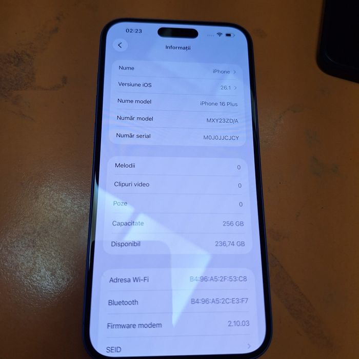 Iphone 16 PLUS ca Nou!