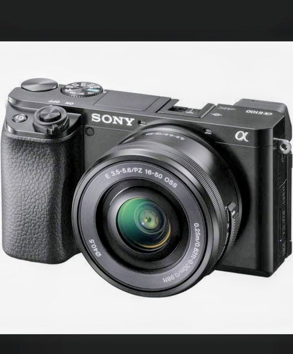 Sony A6100 kit 16-50mm + 55-210mm filmare 4K
