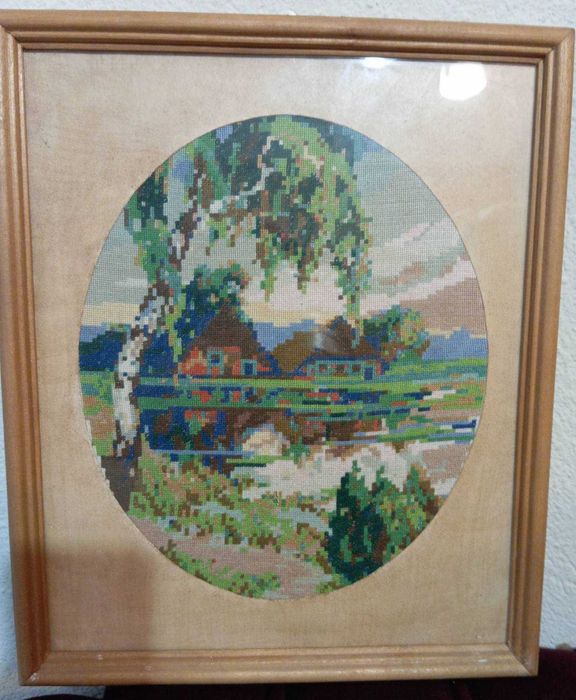 Гоблени принцеса Сиси, индийска девойка, есенен пейзаж и др