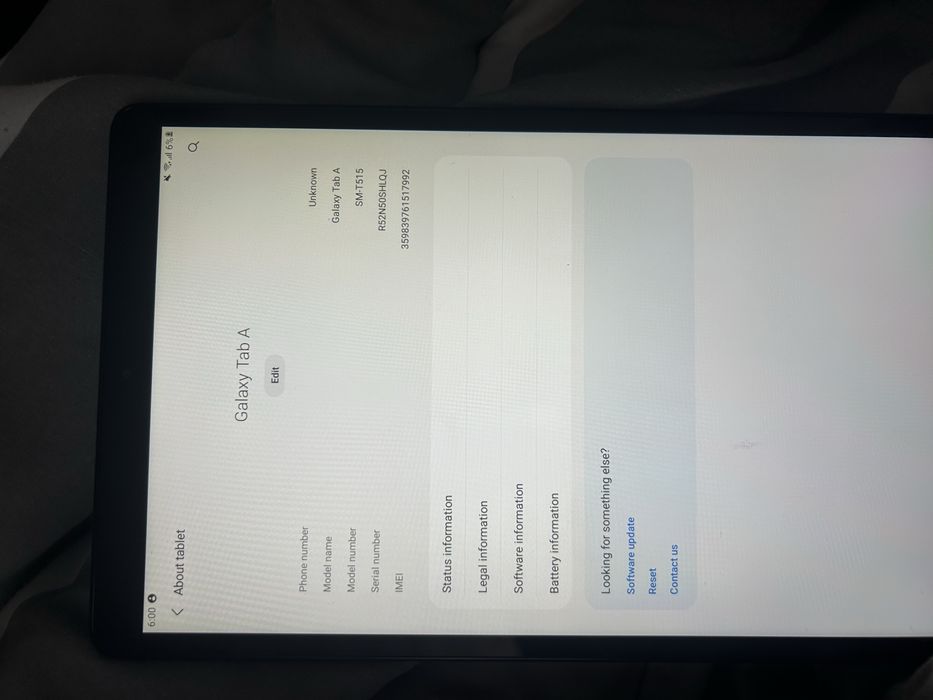 Tableta samsung Tab A