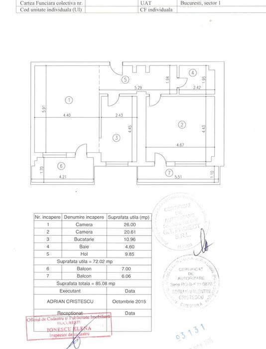 Apartament 2 Camere Vanzare Bucurestii Noi
