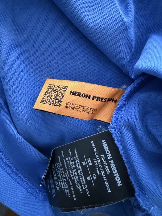 Оригинална тениска Heron Preston.   Стилъ