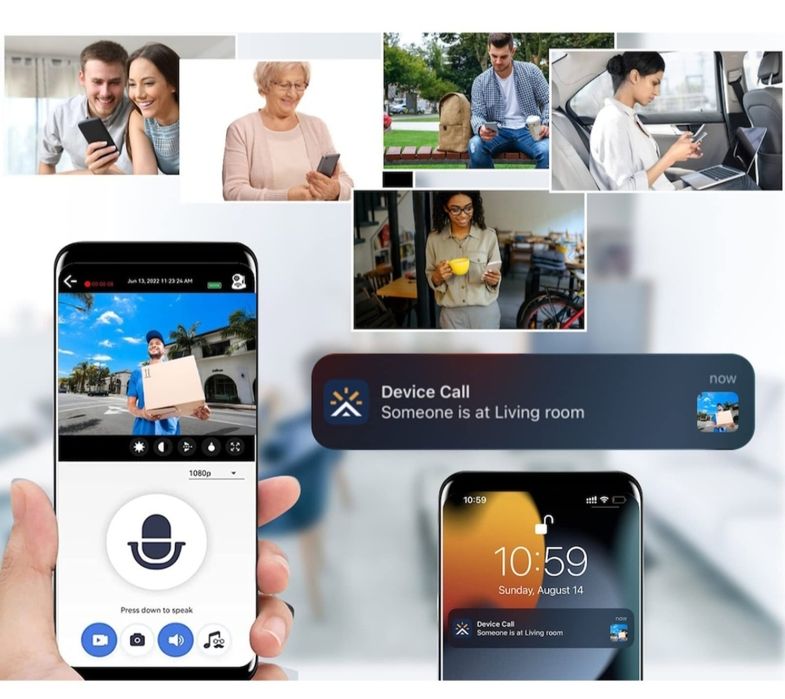Sonerie wireless video