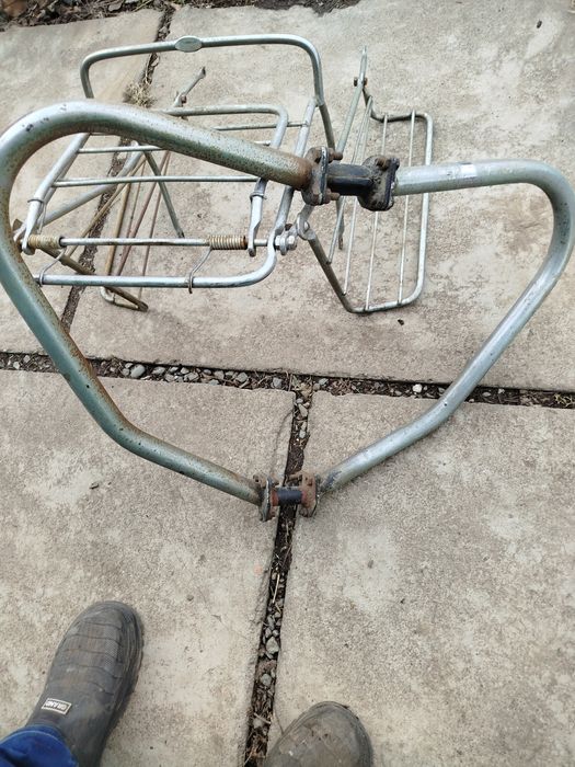 Багажник и дуги безопасности на мотоцикл