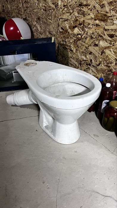 Унитаз б/у на время ремонта