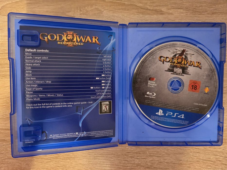 God of War 3 Remastered PS4