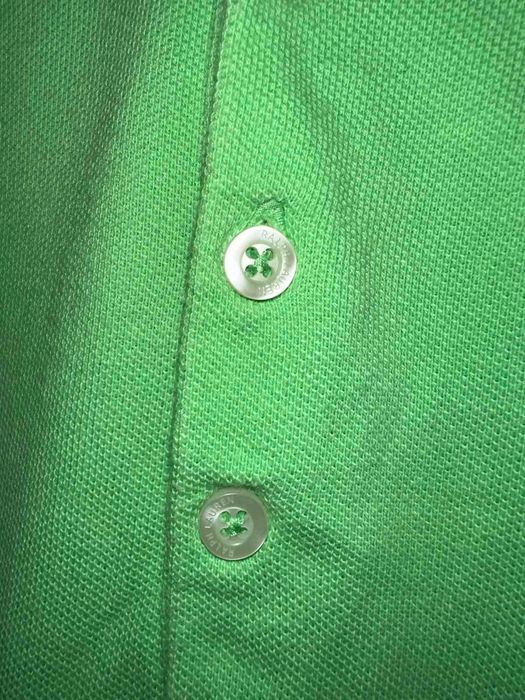 Оригинална зелена Polo тениска Ralph Lauren Sport - Размер S