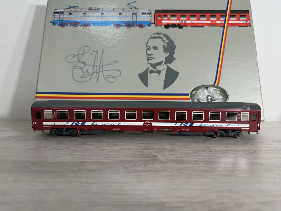 Vagoane CFR AVA 200 “ICE Mihai Eminescu” scara H0