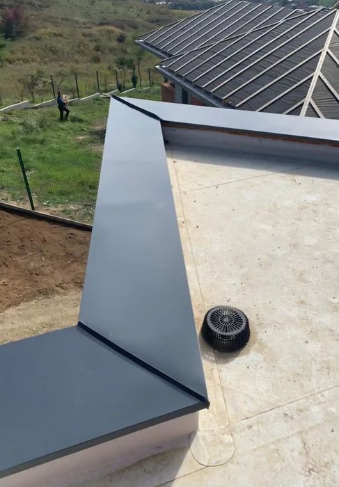 Capac tabla  închidere zid tabla profilează din tabla atic