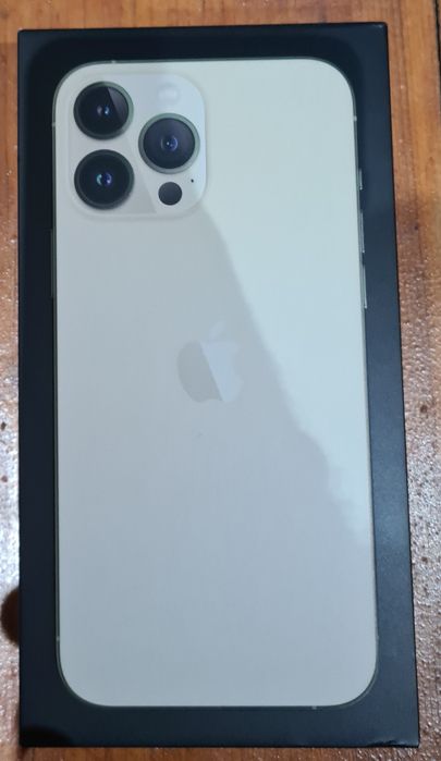 Cutie Originala iPhone 13 Pro Max, Gold, 1TB
