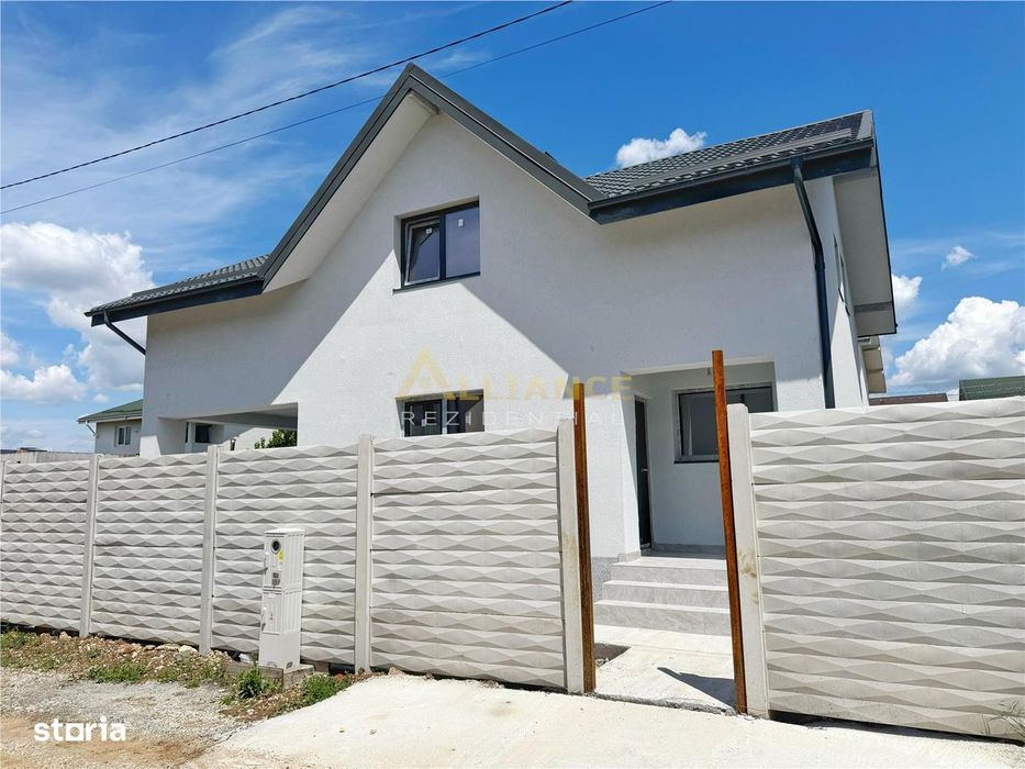 Vila individuala P+M - 4 camere - 3 bai - teren 308mp - Str. Padurea C