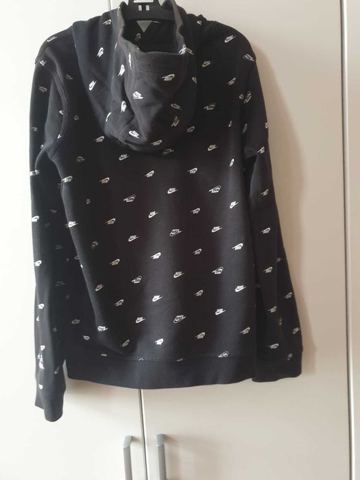 Hanorac negru Nike