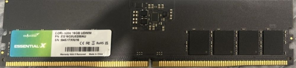 Продаю Ddr5 16гб 5200мгц