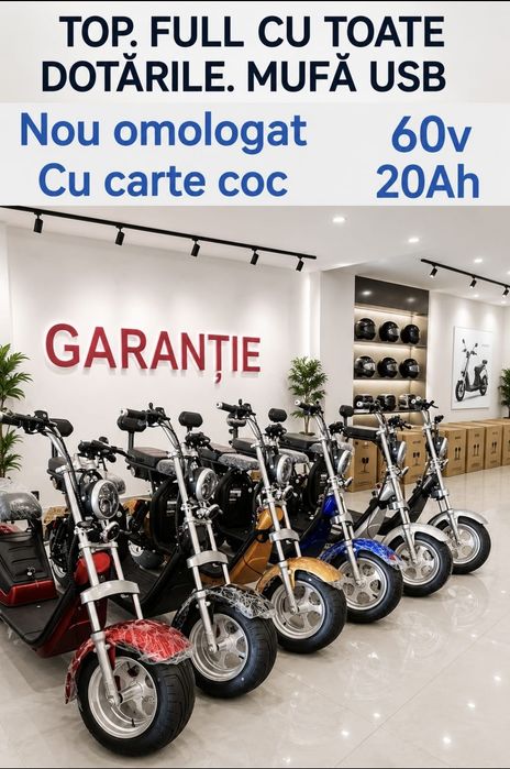 Scuter electric nou Runer 2000