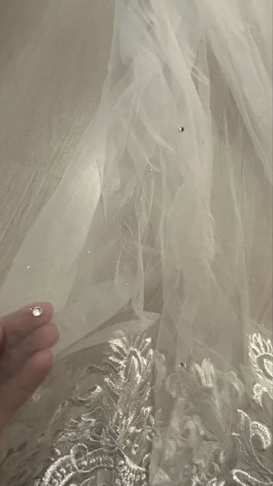 Voal mireasa hand made