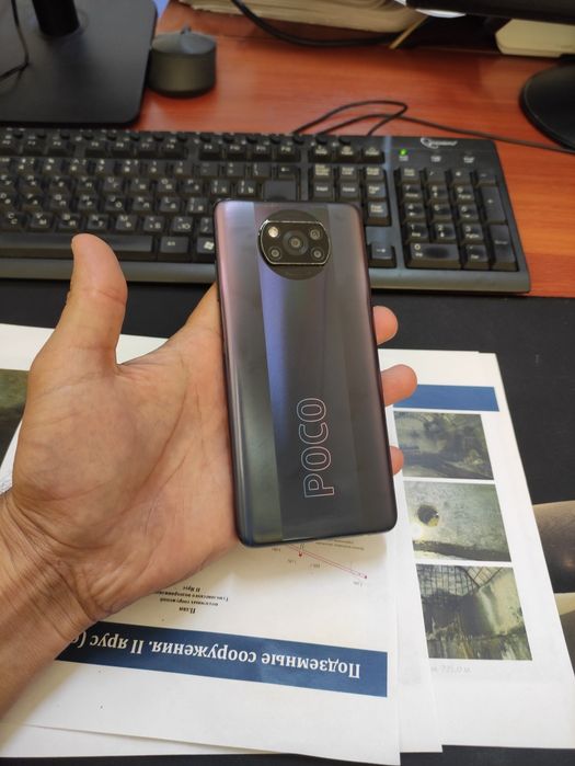 Poco X3pro 8/128gb iwlawi zur aybi yuq tozza telefon