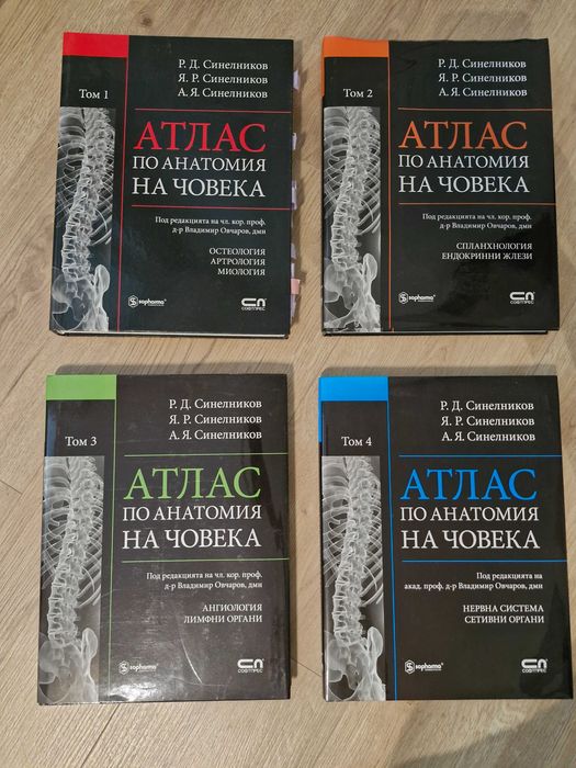 Учебници и атласи по анатомия