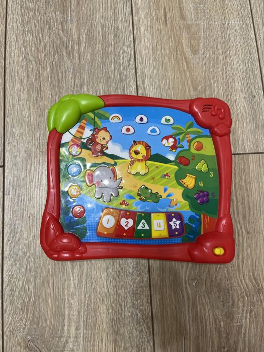 Музыкальные игрушки каталка планшет детский