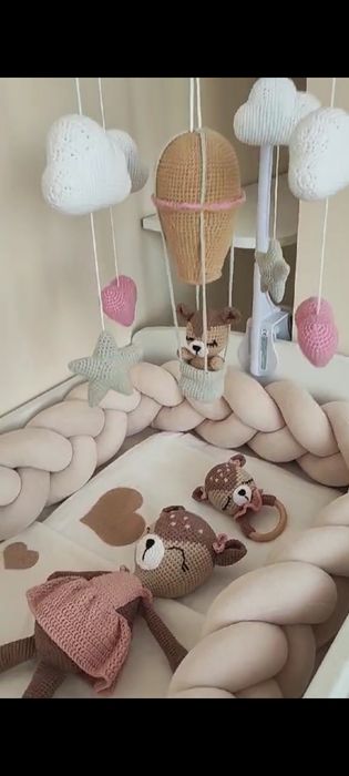 Плетени куклички еленчета и комплект за кошара