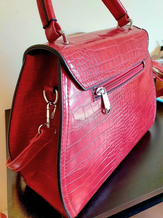 Poseta SILVIA ROSA de piele naturala