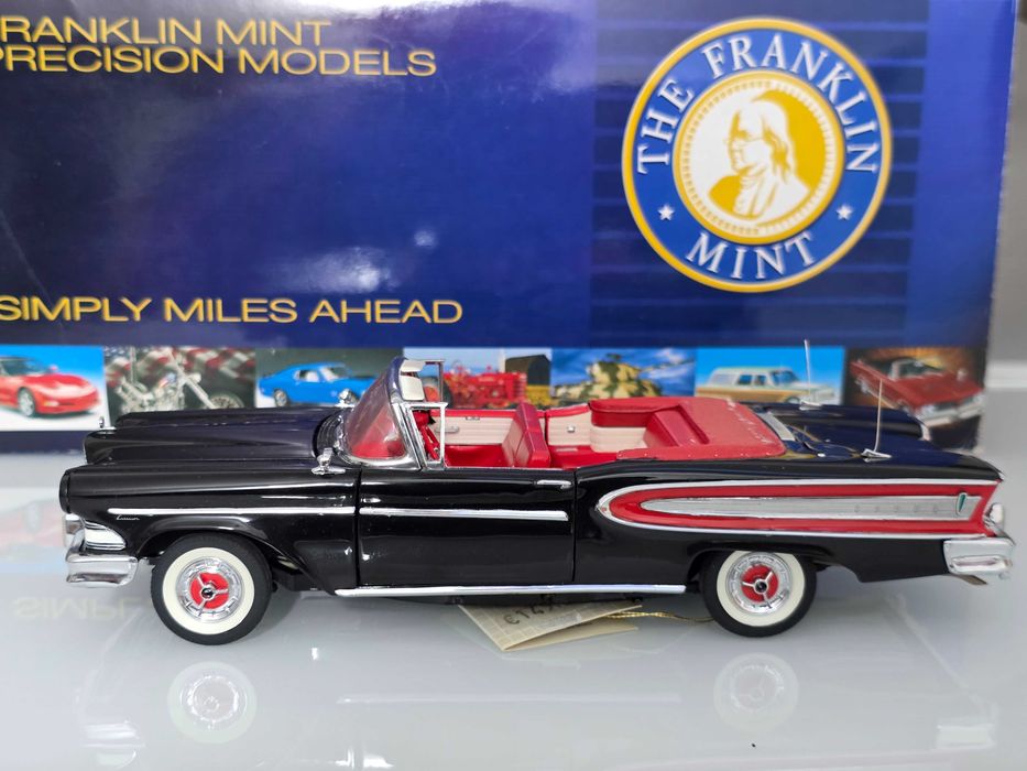 Macheta Auto 1/24 Franklin Mint Ford Edsel Citation 1958 Editie Limitata