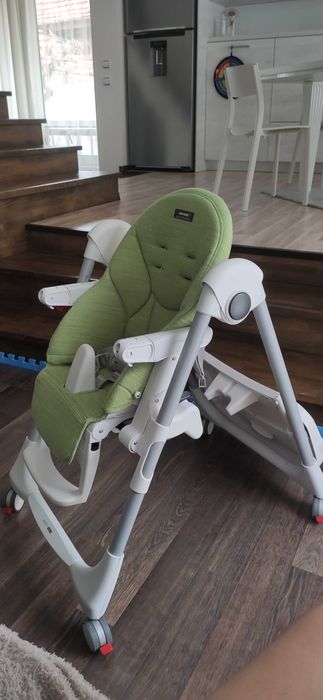 Стол за хранене Prima Pappa Follow me Зелен