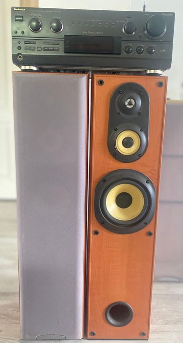 Amplifituner Tehnics si boxe Sony
