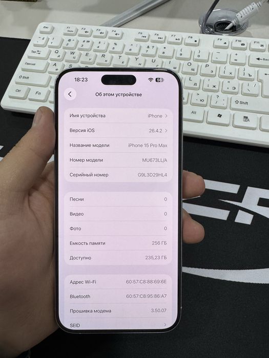 iPhone 15ProMax LLA 256Gb