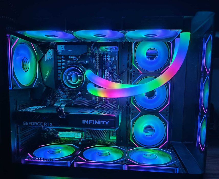 PC GAMING,Sistem Gaming Unitate Ryzen7 5700X,32gbDDR4,RTX 5060,m.2 1TB