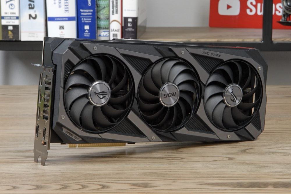 Видеокарта Asus Rog Strix Rtx 3070 ti